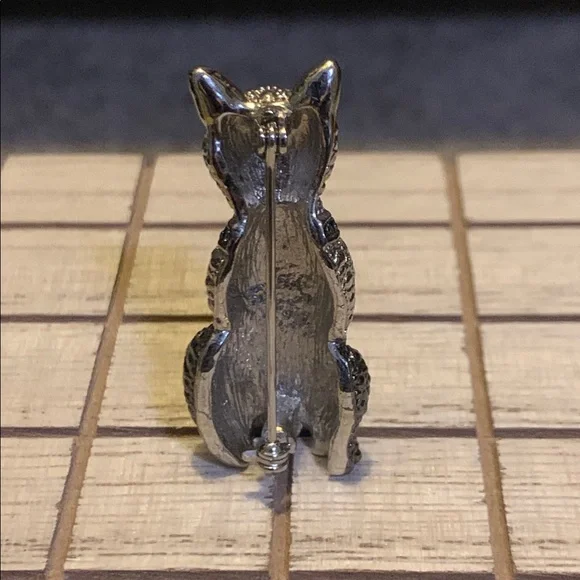 Vintage Cat Brooch - Picture 2 of 4